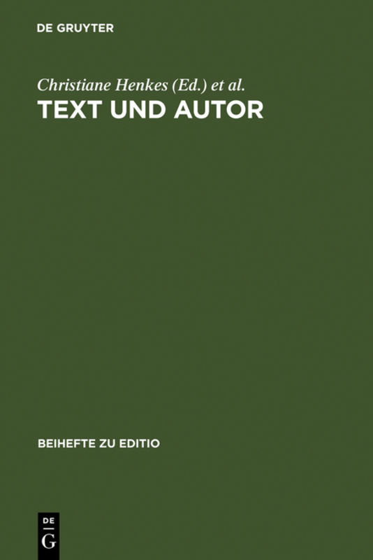 Text und Autor