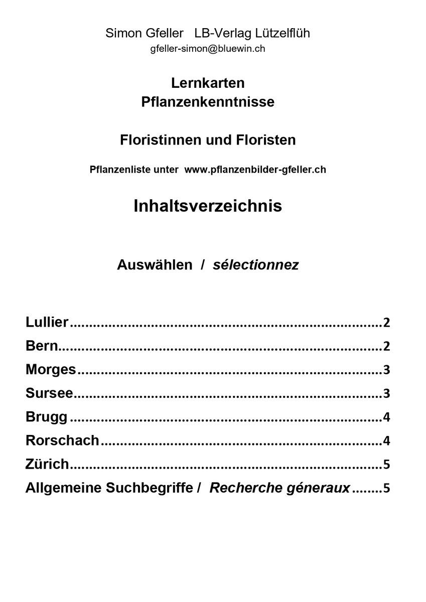 Serie 4.0 Floristen Schweiz zusammengefasst