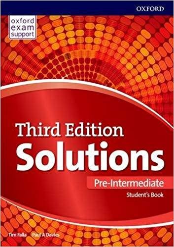 Solutions: Pre-Intermediate: Student's Book