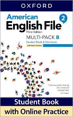 American English File: Level 2: Student Book/Workbook Multi-Pack B with Online Practice