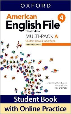 American English File: Level 4: Student Book/Workbook Multi-Pack A with Online Practice