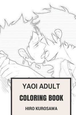 Yaoi Adult Coloring Book