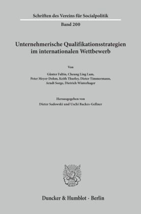 Unternehmerische Qualifikationsstrategien im internationalen Wettbewerb