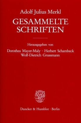 Gesammelte Schriften. - Gesammelte Schriften Tl.1