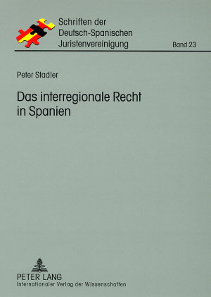 Das interregionale Recht in Spanien