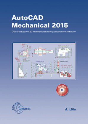 AutoCAD Mechanical 2015, m. CD-ROM